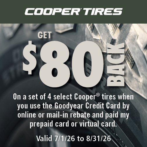 Cooper $80 Rebate