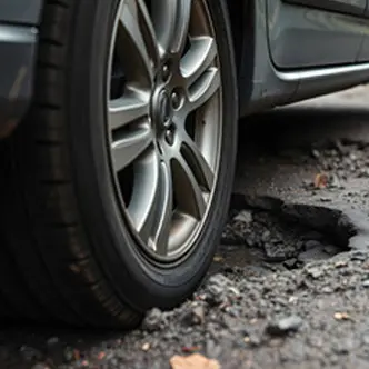 Alignnment-Car-Pothole